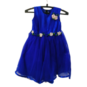 Blue frock for kids for fancy dress