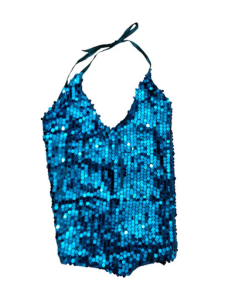 Sky blue Waist coat girls